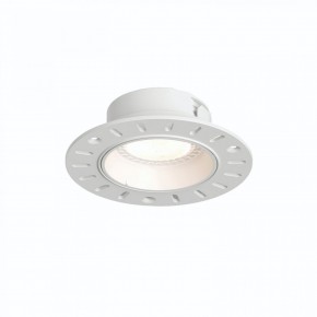 DK3055-WH Встраиваемый светильник, IP 20, 10 Вт, GU5.3, LED, белый, пластик в Соликамске - solikamsk.ok-mebel.com | фото 4