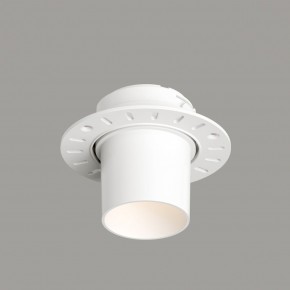 DK3057-WH Встраиваемый светильник под шпатлевку, IP20, до 15 Вт, LED, GU5,3, белый, пластик в Соликамске - solikamsk.ok-mebel.com | фото