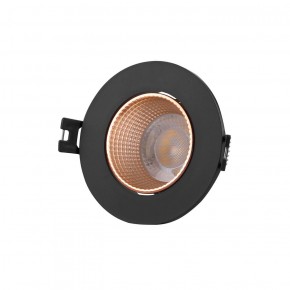 DK3061-BBR Встраиваемый светильник, IP 20, 10 Вт, GU5.3, LED, черный/бронзовый, пластик в Соликамске - solikamsk.ok-mebel.com | фото 1