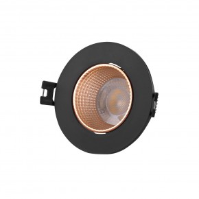 DK3061-BBR Встраиваемый светильник, IP 20, 10 Вт, GU5.3, LED, черный/бронзовый, пластик в Соликамске - solikamsk.ok-mebel.com | фото