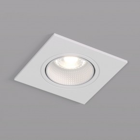 DK3071-WH Встраиваемый светильник, IP 20, 10 Вт, GU5.3, LED, белый/белый, пластик в Соликамске - solikamsk.ok-mebel.com | фото