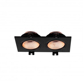DK3072-BBR Встраиваемый светильник, IP 20, 10 Вт, GU5.3, LED, черный/бронзовый, пластик в Соликамске - solikamsk.ok-mebel.com | фото 2