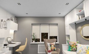 DK3072-BK+WH Встраиваемый светильник, IP 20, 10 Вт, GU5.3, LED, черный/белый, пластик в Соликамске - solikamsk.ok-mebel.com | фото 2