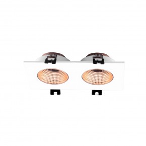 DK3072-WBR Встраиваемый светильник, IP 20, 10 Вт, GU5.3, LED, белый/бронзовый, пластик в Соликамске - solikamsk.ok-mebel.com | фото 2