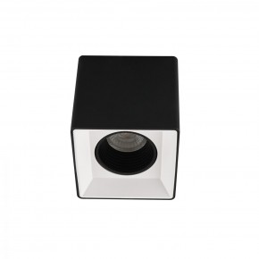 DK3080-BW+BK Светильник накладной IP 20, 10 Вт, GU5.3, LED, черно-белый/черный, пластик в Соликамске - solikamsk.ok-mebel.com | фото