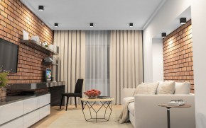 DK3080-BW+BK Светильник накладной IP 20, 10 Вт, GU5.3, LED, черно-белый/черный, пластик в Соликамске - solikamsk.ok-mebel.com | фото 2