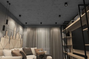 DK3090-BK+CH Светильник накладной IP 20, 10 Вт, GU5.3, LED, черный/хром, пластик в Соликамске - solikamsk.ok-mebel.com | фото 2