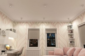 DK3090-WH+CH Светильник накладной IP 20, 10 Вт, GU5.3, LED, белый/хром, пластик в Соликамске - solikamsk.ok-mebel.com | фото 2