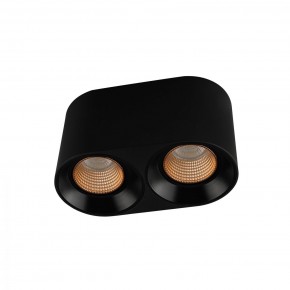DK3096-BK+BR Светильник накладной IP 20, 10 Вт, GU5.3, LED, черный/бронзовый, пластик в Соликамске - solikamsk.ok-mebel.com | фото