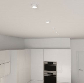 DK3120-WH Встраиваемый светильник, IP20, до 15 Вт, LED, GU5,3, белый, пластик в Соликамске - solikamsk.ok-mebel.com | фото 6