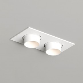 DK3122-WH Встраиваемый светильник, IP20, до 15 Вт, LED, GU5,3, белый, пластик в Соликамске - solikamsk.ok-mebel.com | фото