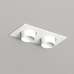 DK3122-WH Встраиваемый светильник, IP20, до 15 Вт, LED, GU5,3, белый, пластик в Соликамске - solikamsk.ok-mebel.com | фото 2