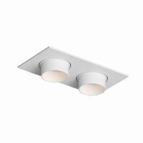 DK3122-WH Встраиваемый светильник, IP20, до 15 Вт, LED, GU5,3, белый, пластик в Соликамске - solikamsk.ok-mebel.com | фото 4