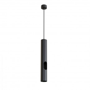 DK4045-BK Подвесной светильник, с декоративным вырезом, IP 20, до 15 Вт, LED, GU10, черный, алюминий в Соликамске - solikamsk.ok-mebel.com | фото