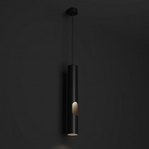 DK4045-BK Подвесной светильник, с декоративным вырезом, IP 20, до 15 Вт, LED, GU10, черный, алюминий в Соликамске - solikamsk.ok-mebel.com | фото 2