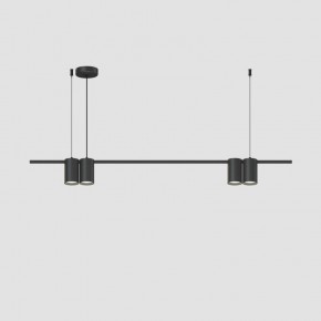DK4061-BK Подвесной светильник ORBIT, IP20, 4xGU10 LED до 15 Вт, черный матовый, алюминий в Соликамске - solikamsk.ok-mebel.com | фото