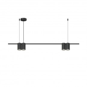 DK4061-BK Подвесной светильник ORBIT, IP20, 4xGU10 LED до 15 Вт, черный матовый, алюминий в Соликамске - solikamsk.ok-mebel.com | фото 3