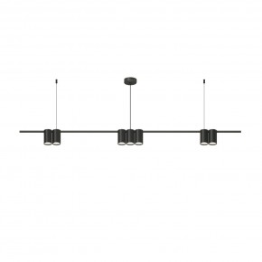 DK4063-BK Подвесной светильник ORBIT, IP20, 7xGU10 LED до 15 Вт, черный матовый, алюминий в Соликамске - solikamsk.ok-mebel.com | фото 3