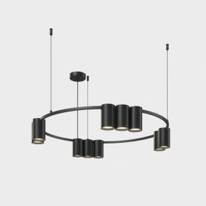 DK4065-BK Подвесной светильник ORBIT, IP20, 10xGU10 LED до 15 Вт, черный матовый, алюминий в Соликамске - solikamsk.ok-mebel.com | фото
