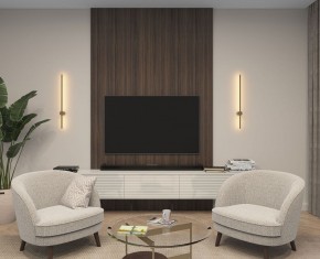 DK5012-SG Бра 800 мм, 3000К, IP20,7 Вт, матовое золото в Соликамске - solikamsk.ok-mebel.com | фото 5