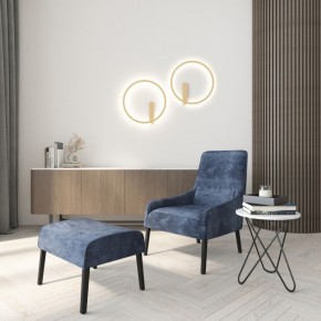 DK5035-SG Бра ROUND со светодиодом, IP20, 24W, 3000/4000/6500K, матовое золото, алюминий в Соликамске - solikamsk.ok-mebel.com | фото 7