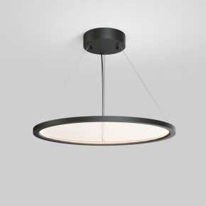 DK6616-BK Подвесной горизонтальный светильник Veil со светодиодом H900 d600 220V 48W 3000-6000K IP20 черный алюминий в Соликамске - solikamsk.ok-mebel.com | фото
