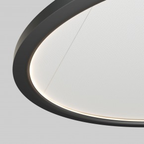 DK6616-BK Подвесной горизонтальный светильник Veil со светодиодом H900 d600 220V 48W 3000-6000K IP20 черный алюминий в Соликамске - solikamsk.ok-mebel.com | фото 3