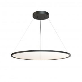 DK6620-BK Подвесной горизонтальный светильник Veil со светодиодом H900 d1000 220V 82W 3000-6000K IP20 черный алюминий в Соликамске - solikamsk.ok-mebel.com | фото 4
