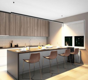 DK9303-BK Линейный светильник 72W 3000mm 3000K, черный в Соликамске - solikamsk.ok-mebel.com | фото 5
