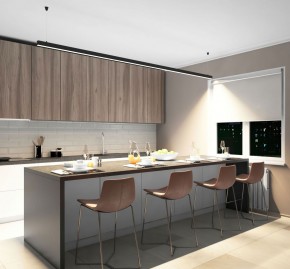 DK9304-BK Линейный светильник 72W 3000mm 4000K, черный в Соликамске - solikamsk.ok-mebel.com | фото 5