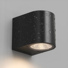 DK9790-BK Настенный уличный светильник NARVIK, IP44, GU10 LED, до 15 Вт, черный, алюминий в Соликамске - solikamsk.ok-mebel.com | фото 3