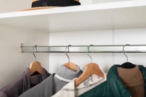 ЭЙР прихожая (модульная) Белый Шагрень в Соликамске - solikamsk.ok-mebel.com | фото 19