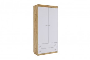 ФОРСАЖ К2 Детский гарнитур (крафт золотой/белый) в Соликамске - solikamsk.ok-mebel.com | фото 17