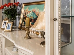 Гостиная Джоконда (крем глянец) 1+ТВ+1 в Соликамске - solikamsk.ok-mebel.com | фото 6