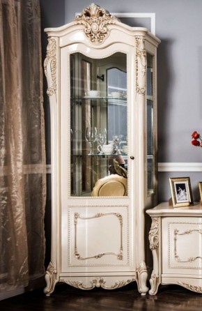 Гостиная Джоконда 1+ТВ+1 (крем глянец) в Соликамске - solikamsk.ok-mebel.com | фото 3