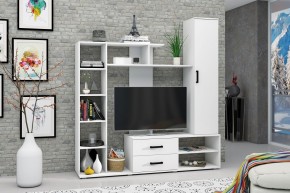 Гостиная Торонто (Белый текстурный) в Соликамске - solikamsk.ok-mebel.com | фото 3