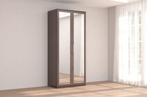 Кэт-4 Шкаф 2-х ств (2 дв зерк) (МДФ Венге) в Соликамске - solikamsk.ok-mebel.com | фото