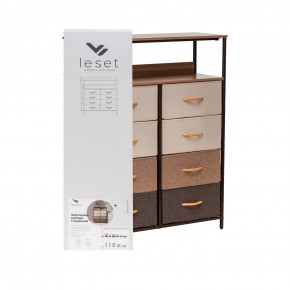 Комод Leset Локи 8 ящ. с полкой в Соликамске - solikamsk.ok-mebel.com | фото 10