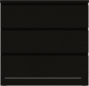 Комод Варма 3 с тремя выдвижными ящиками, цвет ясень черный в Соликамске - solikamsk.ok-mebel.com | фото 2