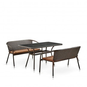 Комплект мебели из иск. ротанга T286A/S139A-W53 Brown в Соликамске - solikamsk.ok-mebel.com | фото 2