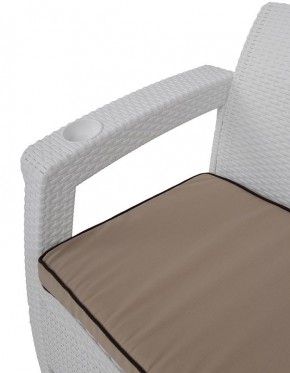 Комплект уличной мебели Yalta Premium Terrace Set (Ялта) белый (+подушки под спину) в Соликамске - solikamsk.ok-mebel.com | фото 5