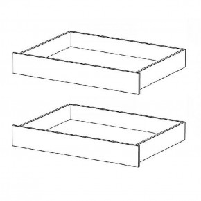 Комплект ящиков для кровати 1600 Соня-5 (Белый/Лак) в Соликамске - solikamsk.ok-mebel.com | фото