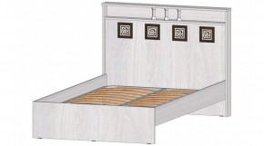 КОСТА-РИКА Кровать 1200 с основанием (анкор светлый) в Соликамске - solikamsk.ok-mebel.com | фото