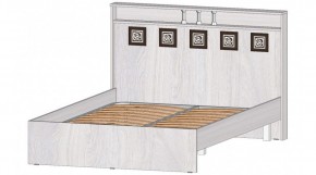 КОСТА-РИКА Кровать 1400 с основанием (анкор светлый) в Соликамске - solikamsk.ok-mebel.com | фото