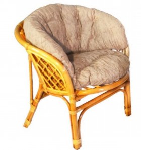 Кресло Багама (Мёд) подушки полные в Соликамске - solikamsk.ok-mebel.com | фото