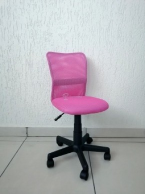 Кресло Barneo K-401 детское (розовая ткань/сетка) в Соликамске - solikamsk.ok-mebel.com | фото