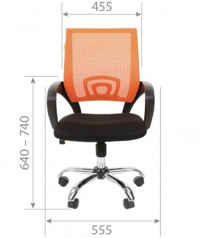 Кресло для оператора CHAIRMAN 696 хром (ткань TW-11/сетка TW-04) в Соликамске - solikamsk.ok-mebel.com | фото 6