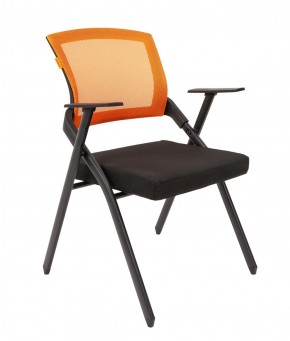 Кресло для посетителей CHAIRMAN NEXX (ткань стандарт черный/сетка DW-66) в Соликамске - solikamsk.ok-mebel.com | фото 1