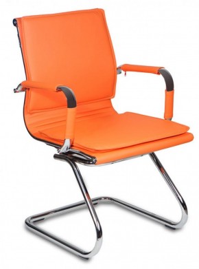 Кресло для посетителя Бюрократ CH-993-Low-V/orange оранжевый в Соликамске - solikamsk.ok-mebel.com | фото