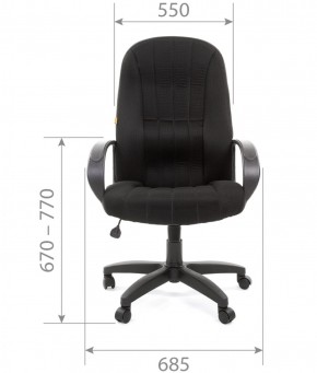 Кресло для руководителя  CHAIRMAN 685 TW (ткань TW 11 черная) в Соликамске - solikamsk.ok-mebel.com | фото 4